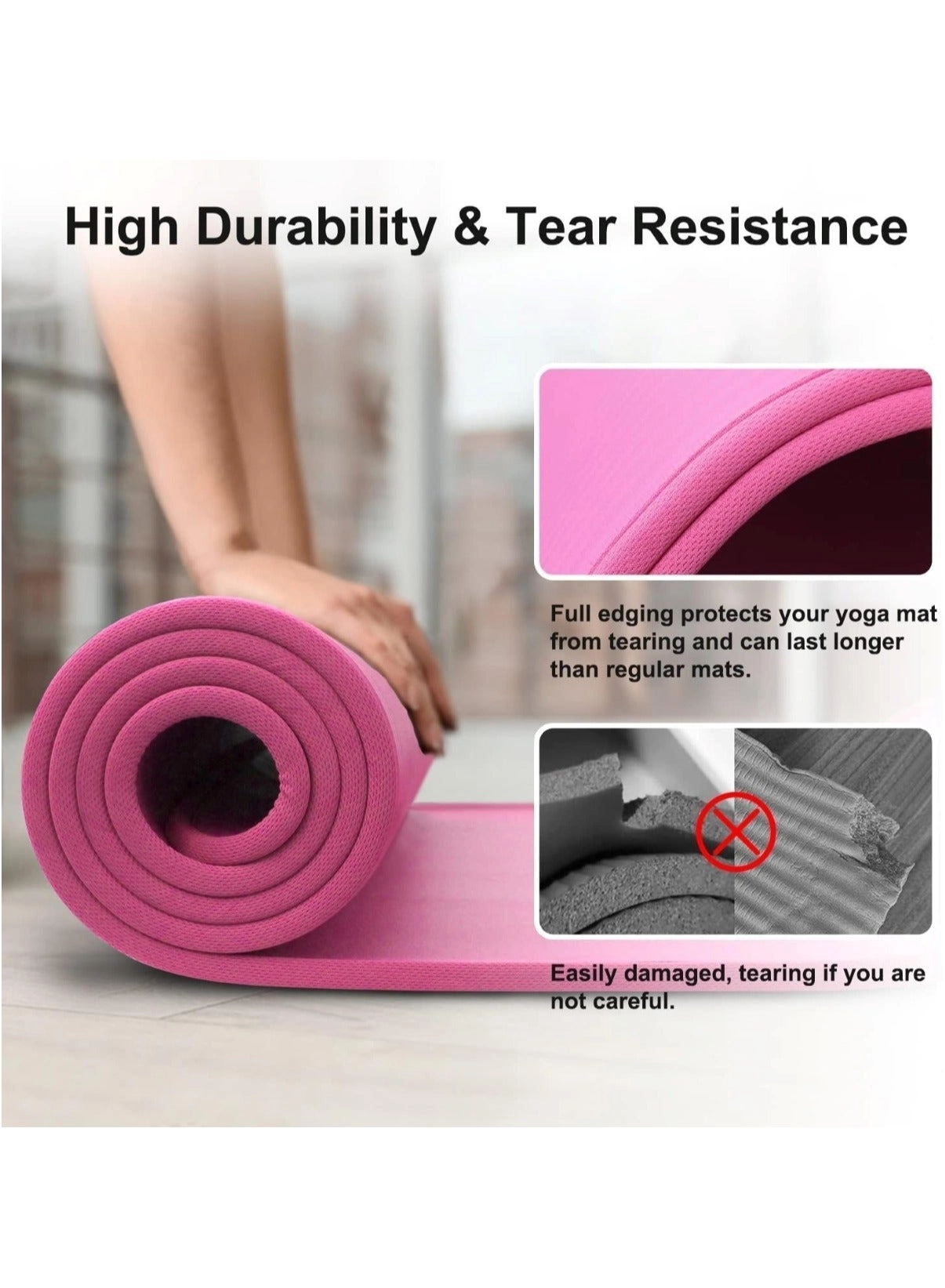 NBR Yoga Mat - NBR 1cm