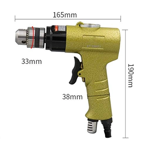 Pneumatic Pistol Drill - 3/8 inch 1400 rpm