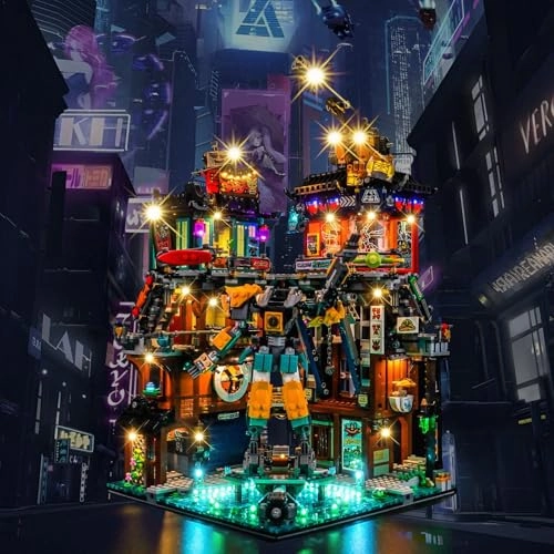 Lighting Kit for LEGO Ninjago City Workshops 71837