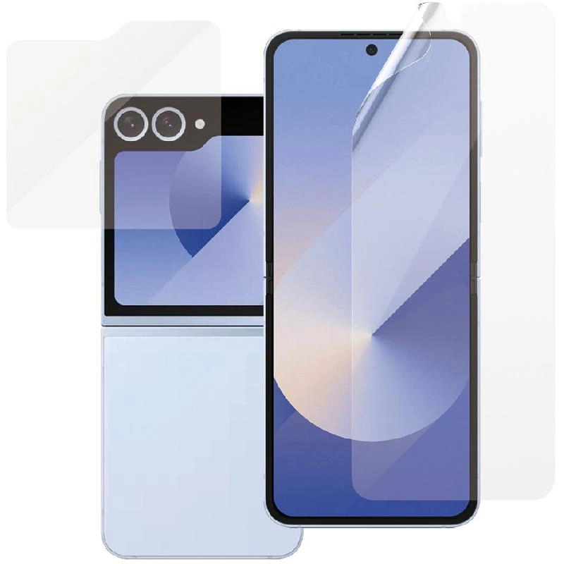 Flip Fold Flex - Tempered Glass Case Friendly for Samsung Galaxy Z Fold5/Z Fold4