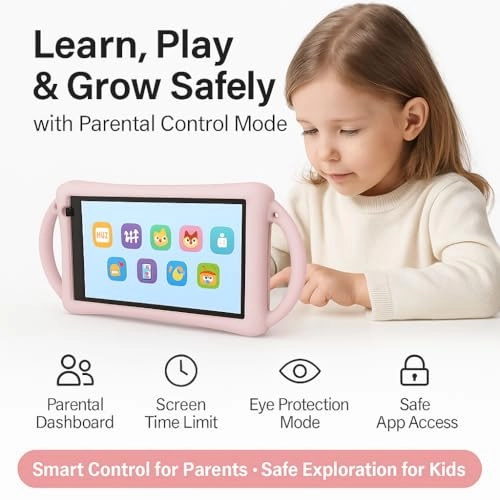 K6 Kids Tablet - 6GB 7 Inch 128GB