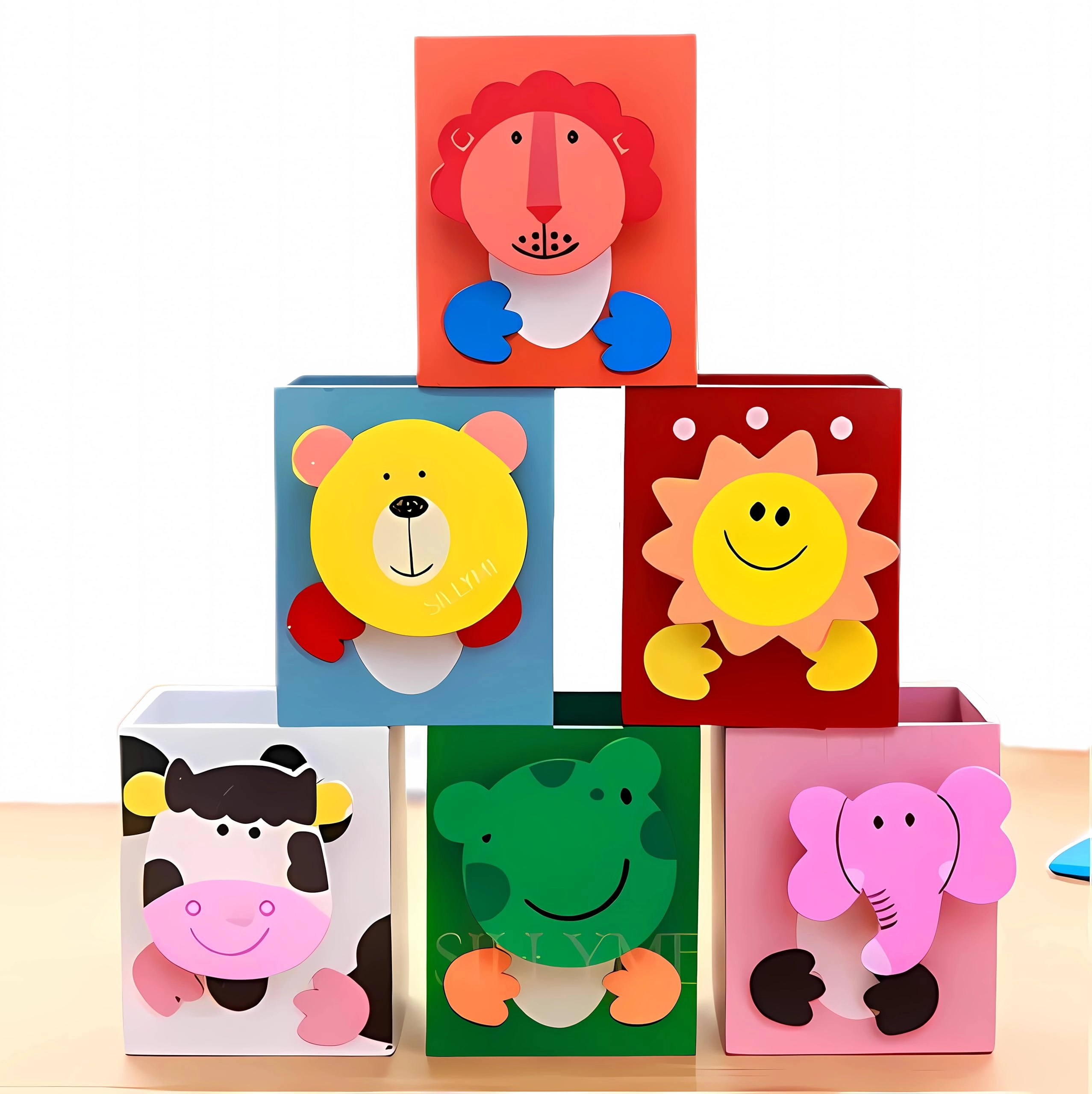 Sillyme Wooden Pen Box - 12 Count