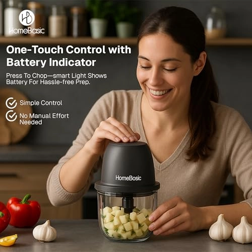 Electric Chopper - 350ml Rechargeable