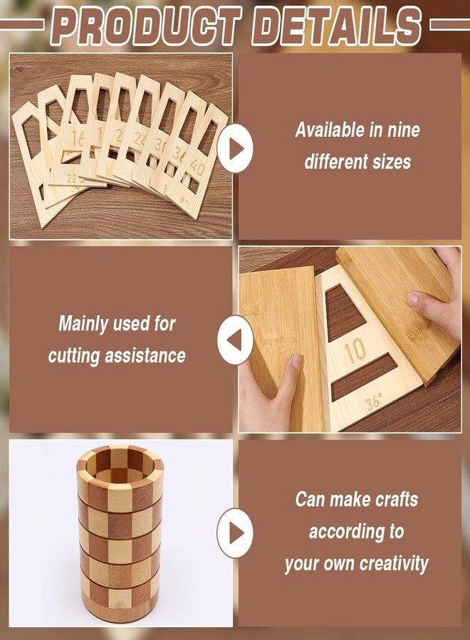 Segmented Bowl Wedgies - 9PCS