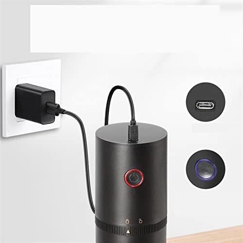 Electric Coffee Grinder - Wireless Rechargeable Portable