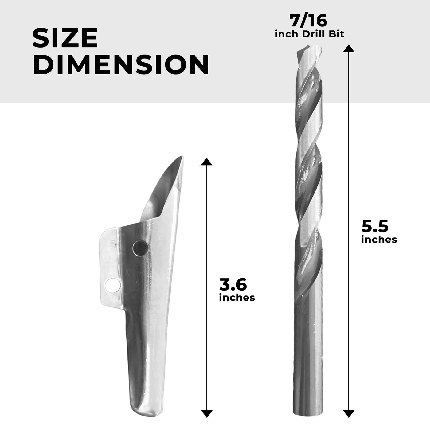 Maple Syrup Spiles - Stainless Steel 2 piece(s) + Maple Tree Tapping Drill Bit