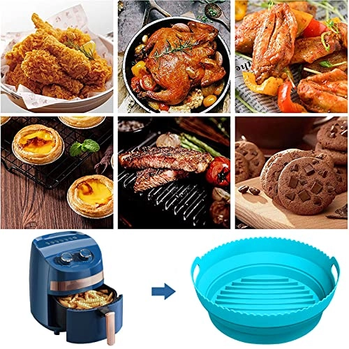 Air Fryer Liners - Silicone 1 x Air Fryer Liners 1 x Separator Pad