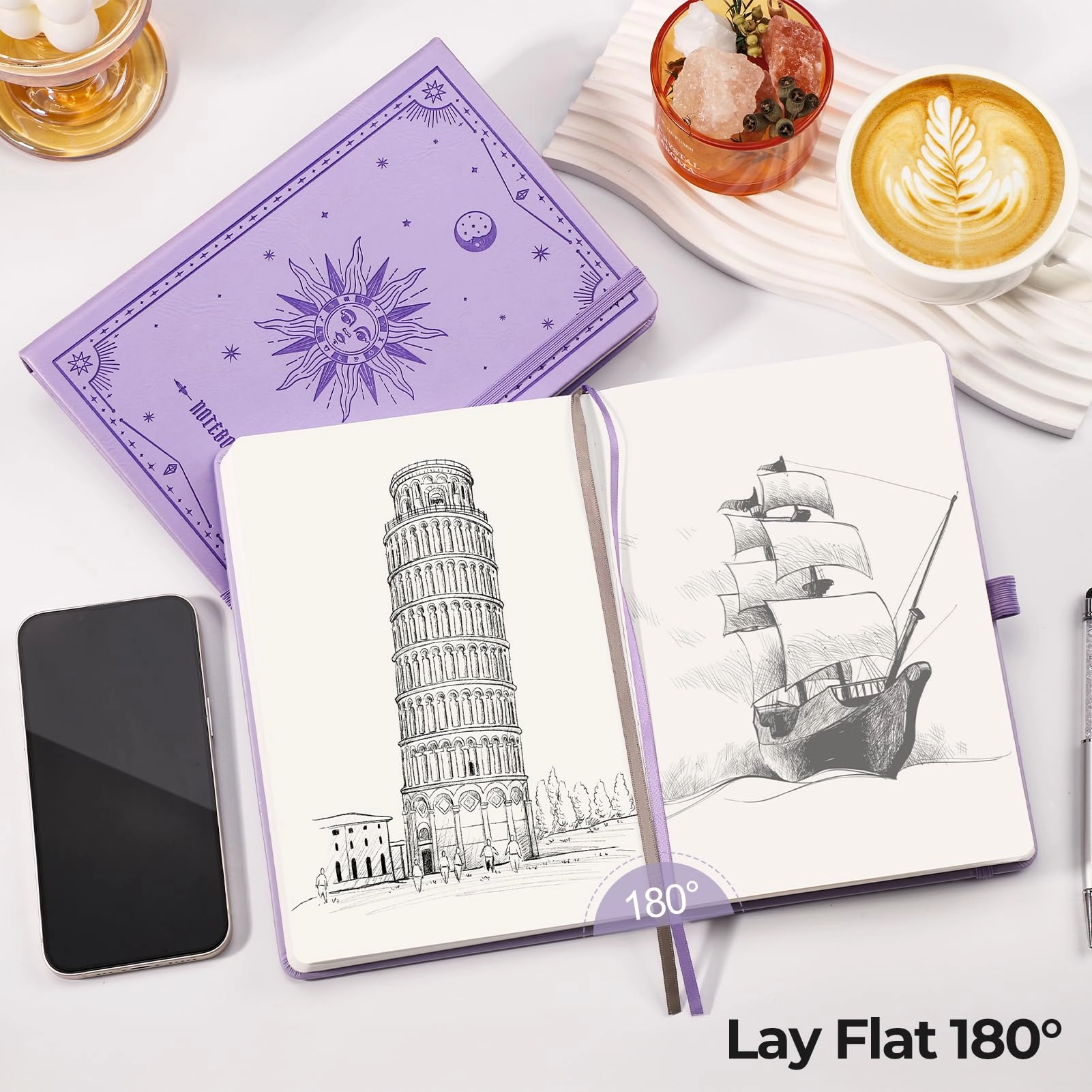 Blank Notebook Journal A5 Hardcover - Blank 320 Pages
