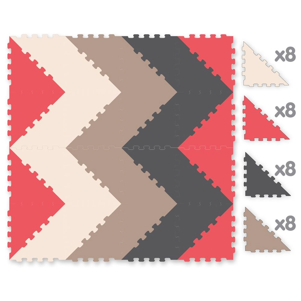 Triangle Puzzle Floor Mat - 10 Months