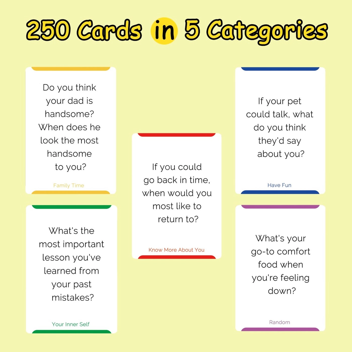 Conversation Cards - 250