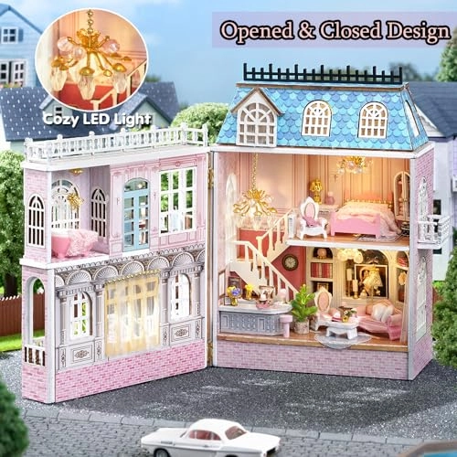 Miniature Dollhouse Kit - Warm House 1:32