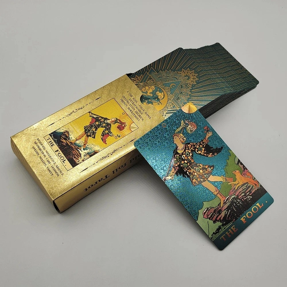Y&D Luxe Gold Foil Tarot Deck
