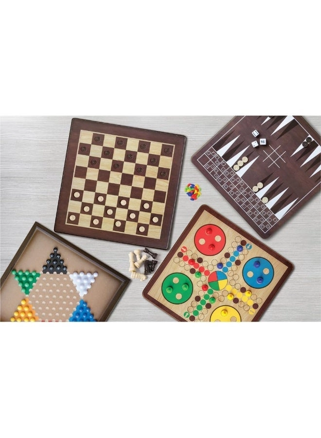 Craftsman Deluxe Game House - 10 Games Wooden