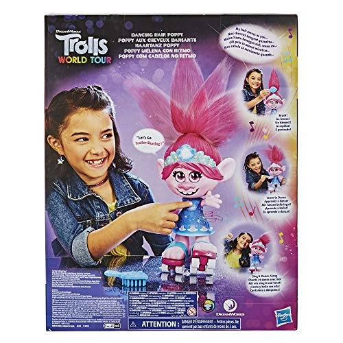 Poppy Dancing Hair Doll - World Tour Ages 4+