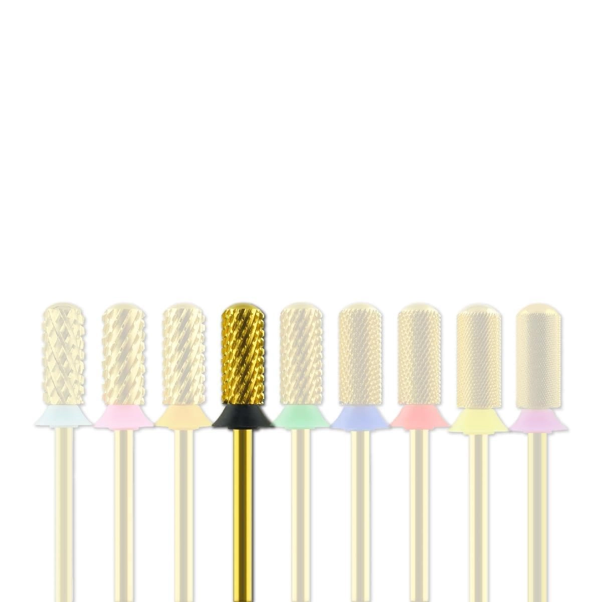 MyncbD Small Bucket Smooth Top Bit - Gold 2pcs 5.35mm