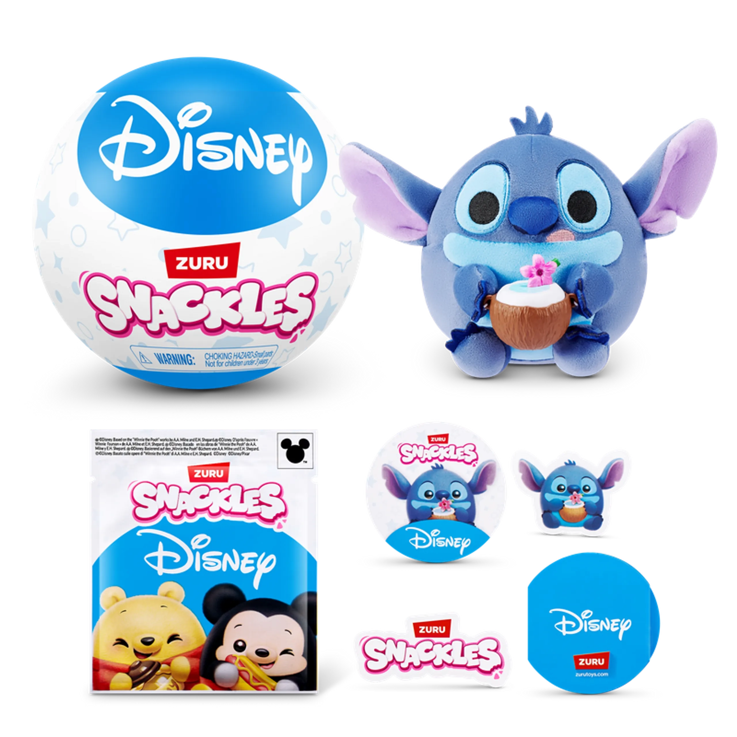 Snackles - Disney 12 cm Plush