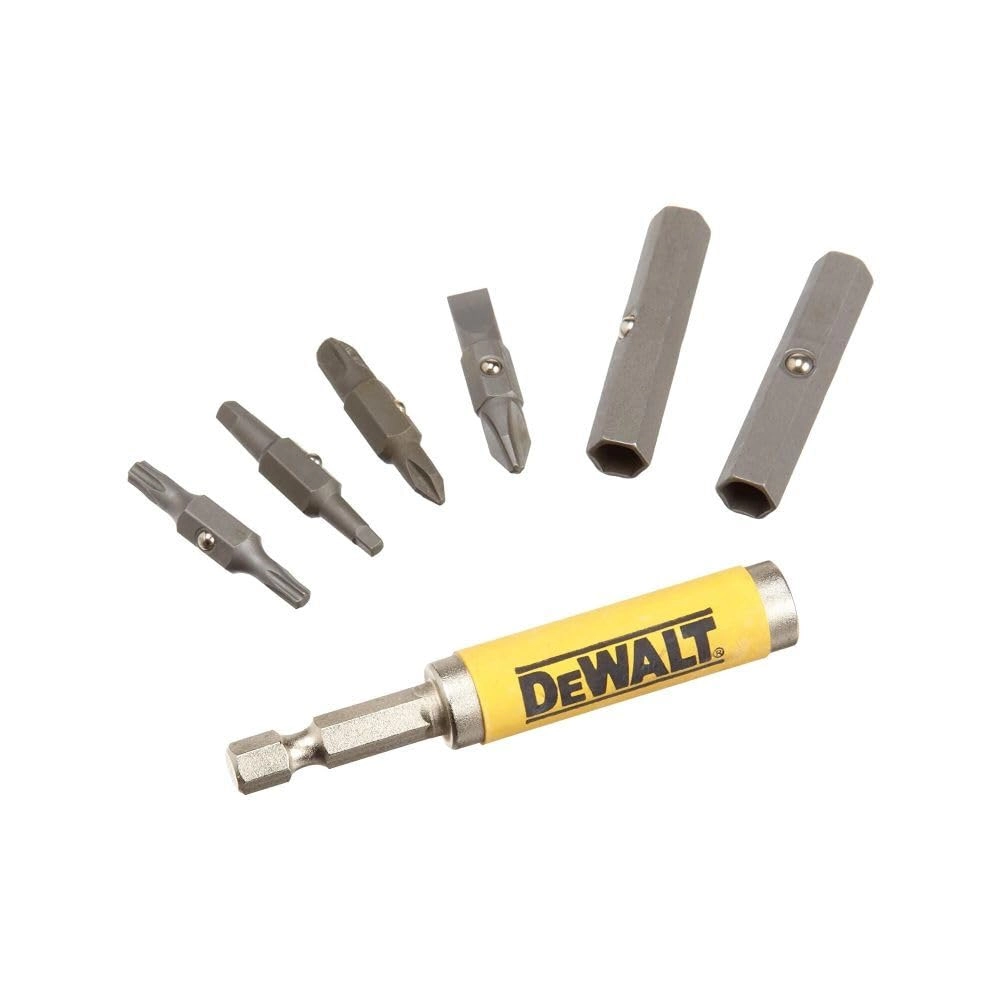 DeWALT Bit Set with 6-in-1 Flip and Switch Driver System - 7-Piece