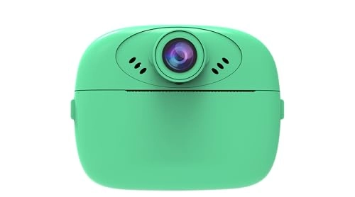 Kids Instant Print Camera - Black and White Thermal Green