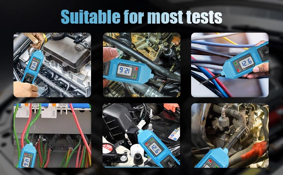 Car Circuit Tester - AC/DC 3.5-36V Digital Display