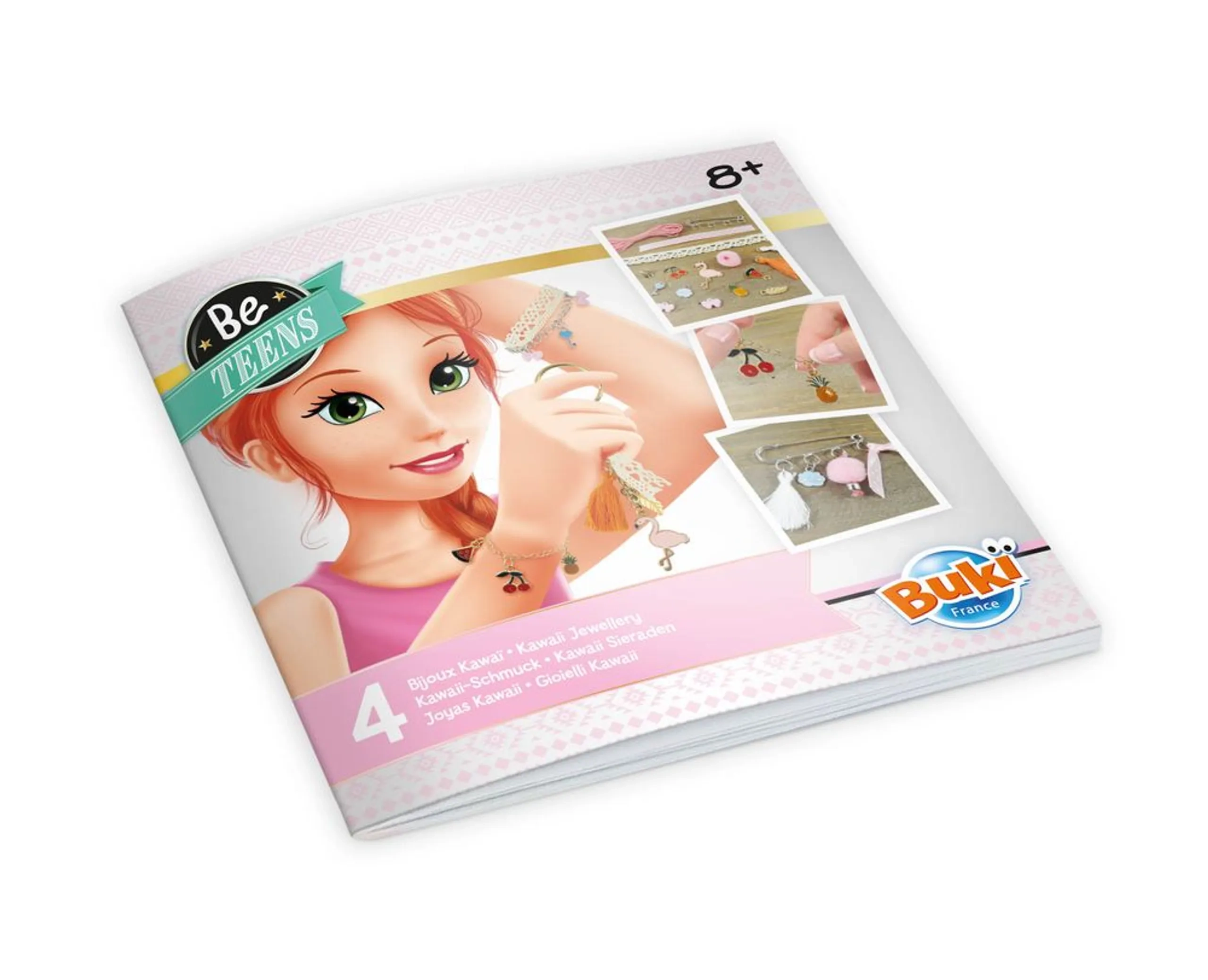 Kawaii Jewellery Kit - 10 charms Suitable for 6 years and above