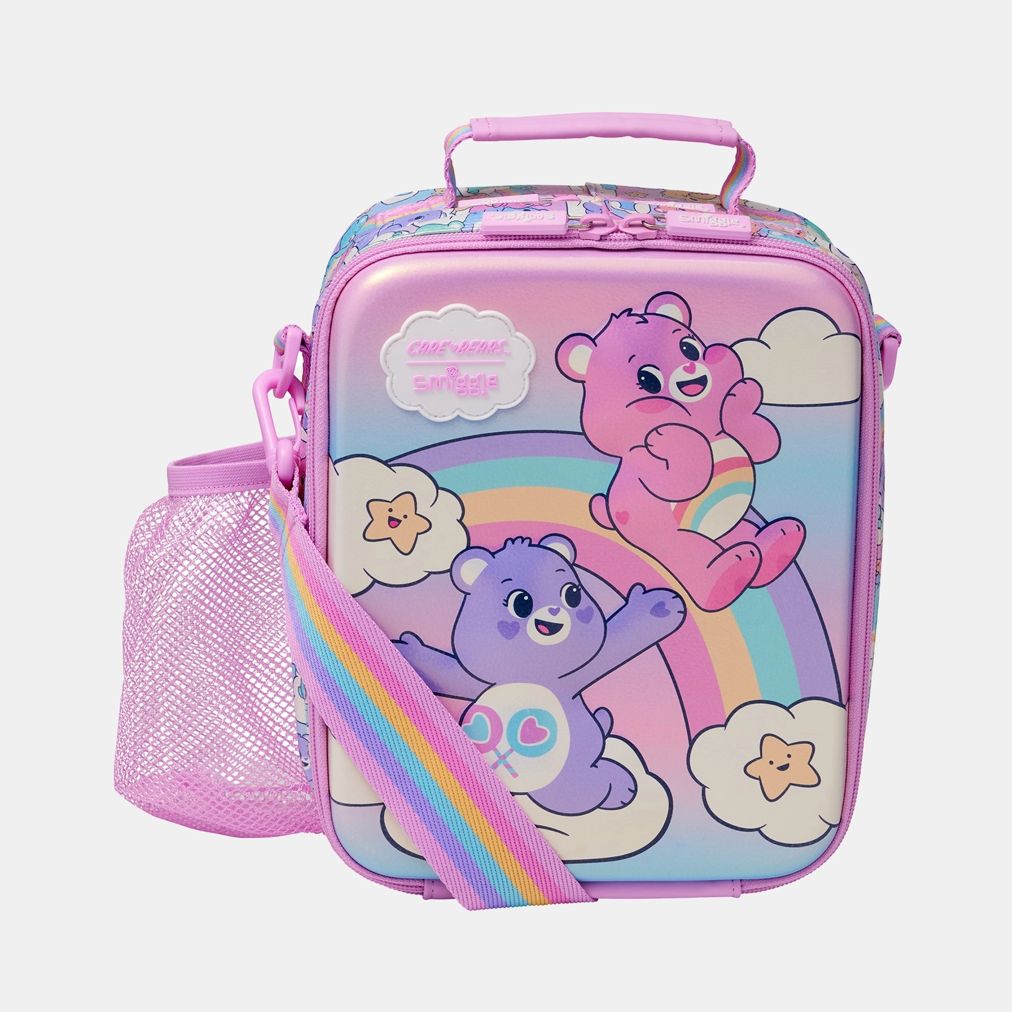 Smiggle Hardtop Level Lunchbox - Care Bears