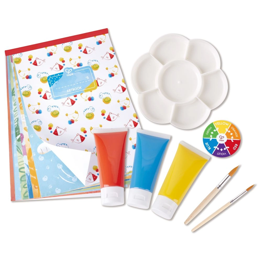 Art And Paint Activity Kit - Chalks and Stencils Art set