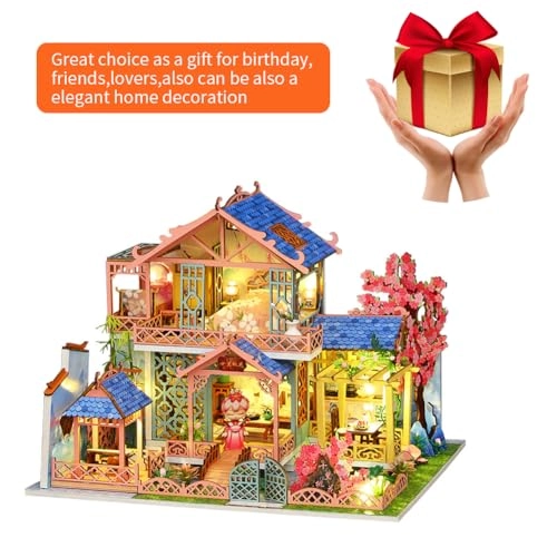 Ten Miles Peach Blossom Dollhouse - Ancient Chinese Style 1:24