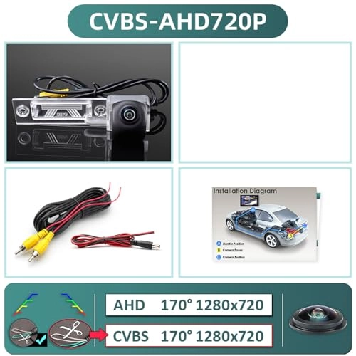 Vehicle Rear View Camera - Night vision wired 1920x1080P