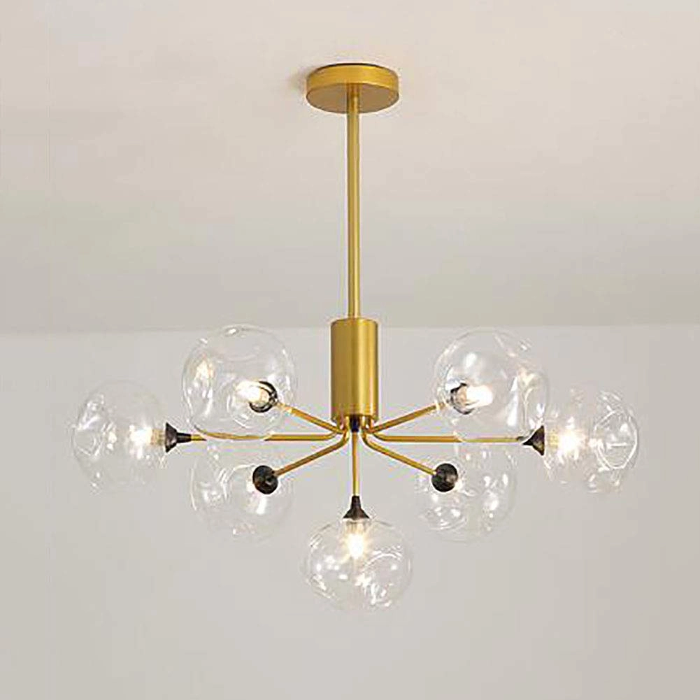 Molecular Chandelier - G9 Copper and glass 90*27*30cm