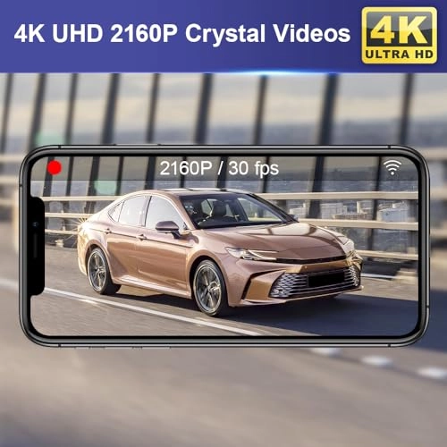 4K Dash Cam - 2160P/30fps