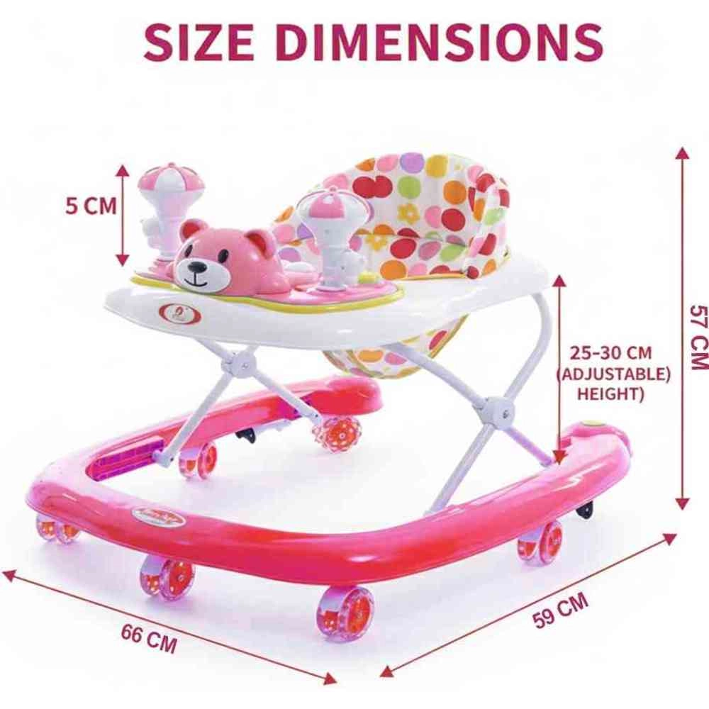 Baby Walker - With Wheels 3 Height Positions