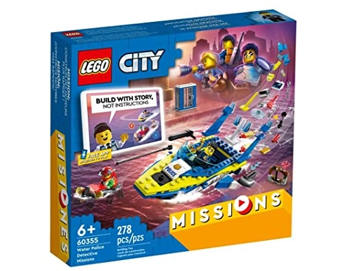 LEGO City Water Police Detective Missions (60355) - Multicolor