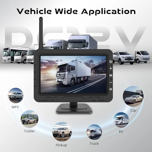 Wireless Backup Camera Kit - Night Vision Wireless AHD 720P