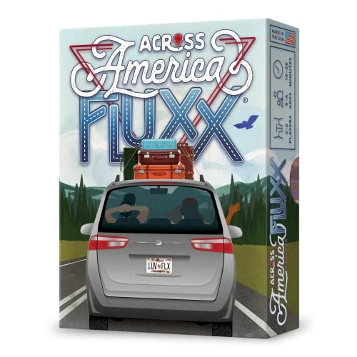 Across America Fluxx - Card Game