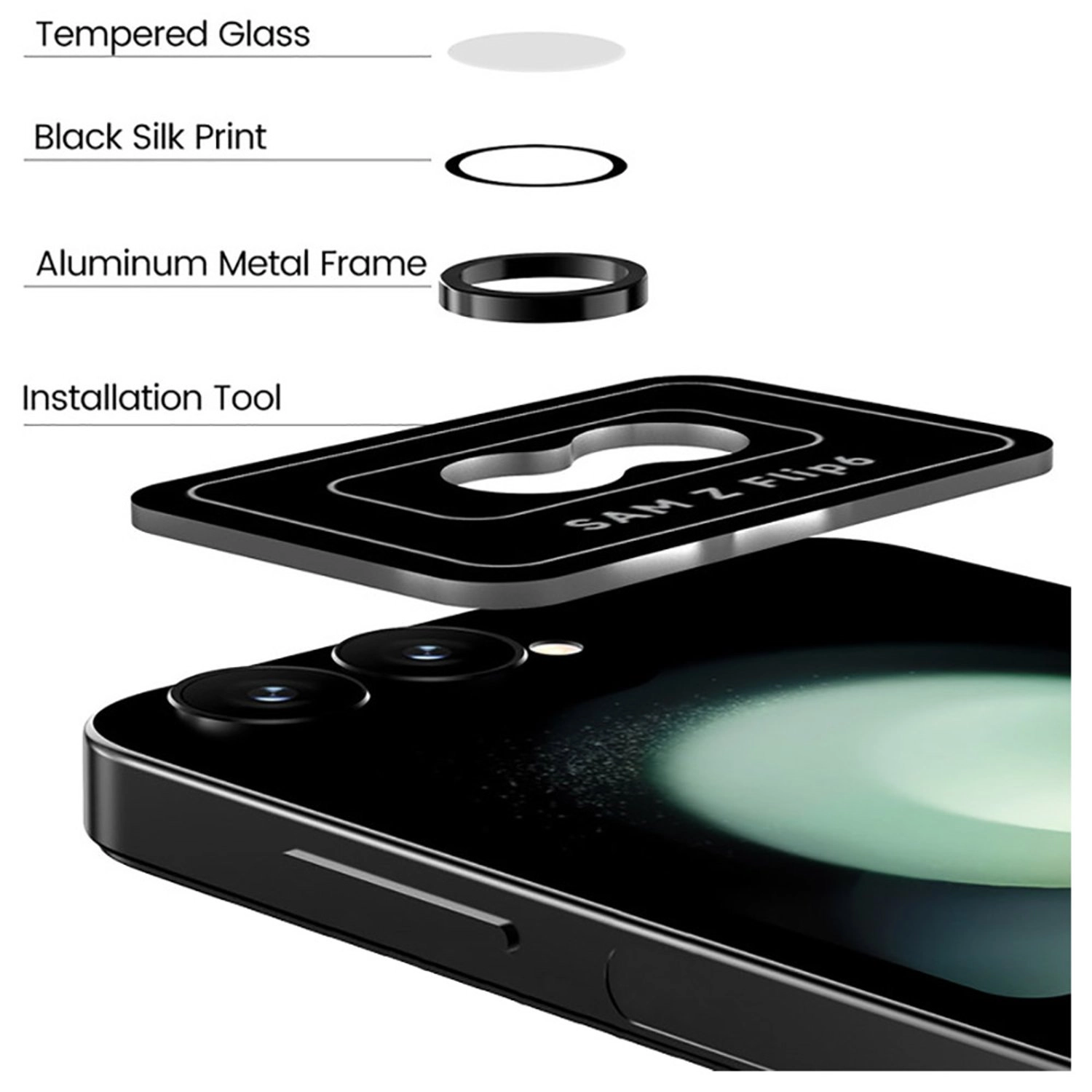 Lens Protector Galaxy Z Flip6 - Assorted Designs