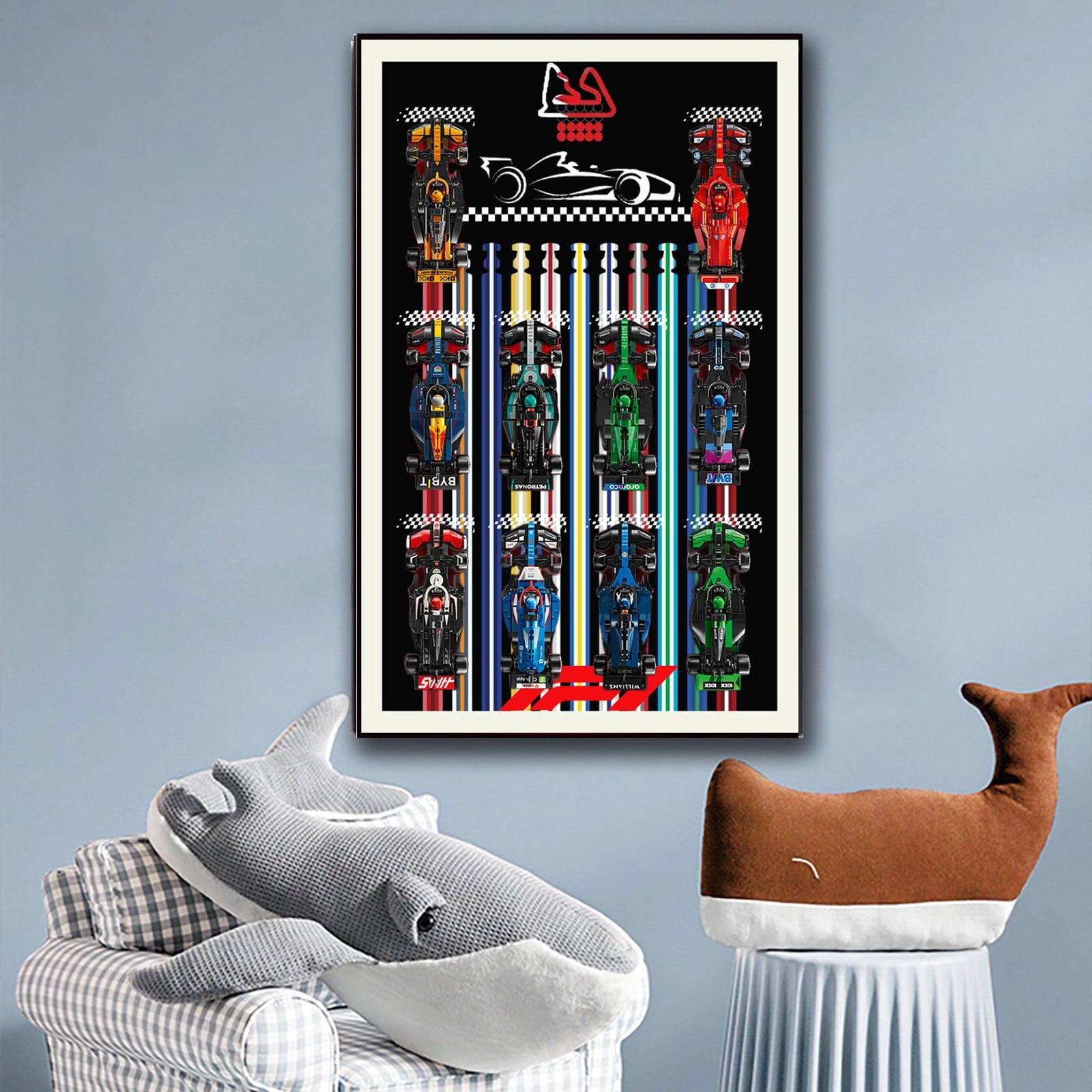 bodamaike Display Frame - speed F1 LEGO