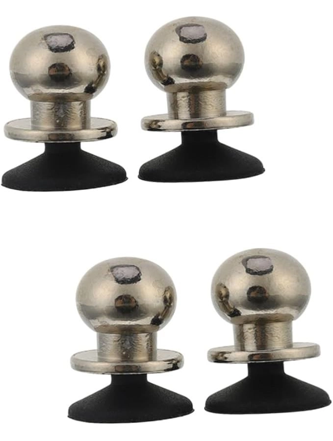 Housoutil Stands - 4 Pack Silver 1.3x1cm