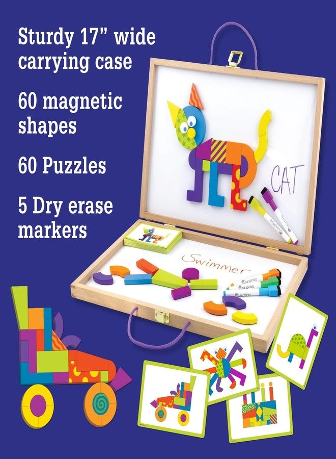Imagination Patterns - 60 Magnetic Blocks