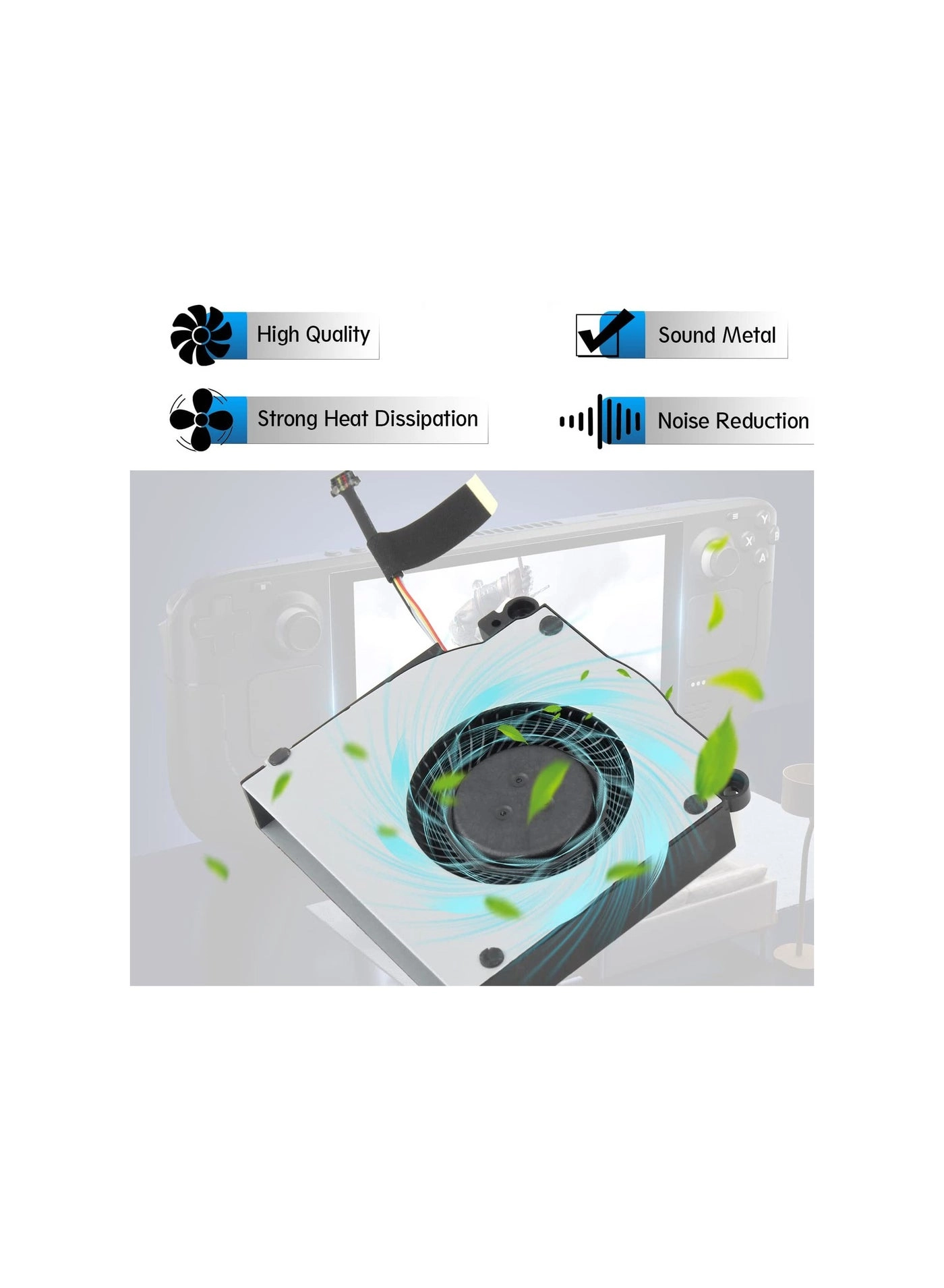 Replacement CPU Cooling Fan - 1 fan(s)