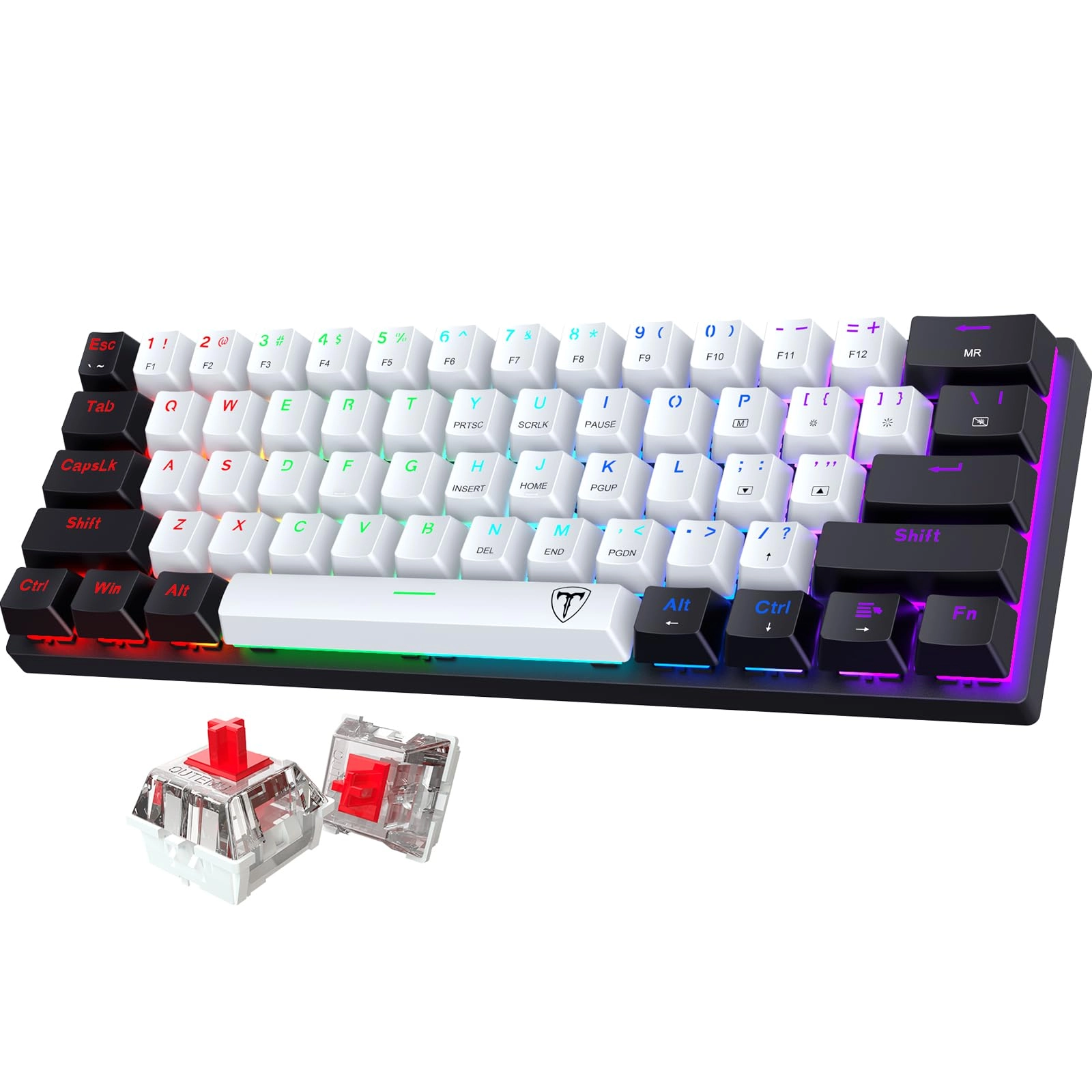 60% Mechanical Gaming Keyboard - Wired
