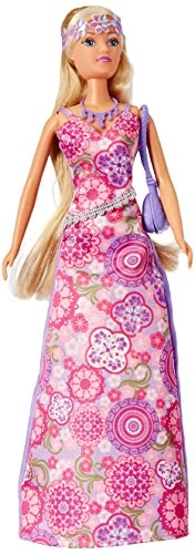Steffi Love Flower Party Fashion Doll - 29cm Pink Ages 3+