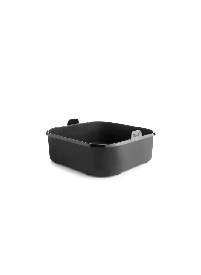 Ibili Silicone Square Container - Black Non-Stick