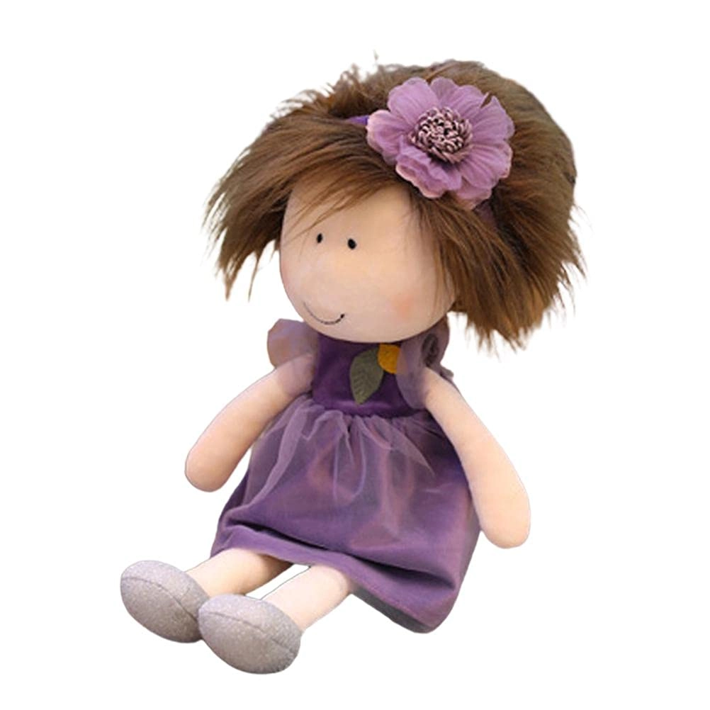 Qudinip Rag Doll - 35 cm Plush + PP Cotton