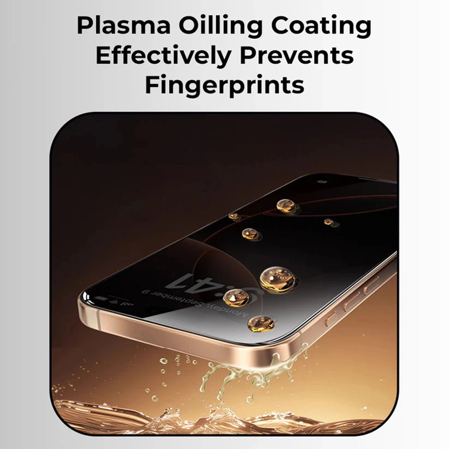 Privacy Screen Protector iPhone 17 - 9H Tempered Glass