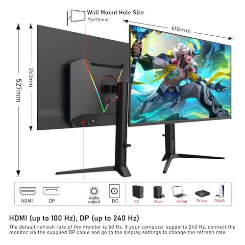 GF270ZA - 2560 x 1440 Pixels 27 Inches