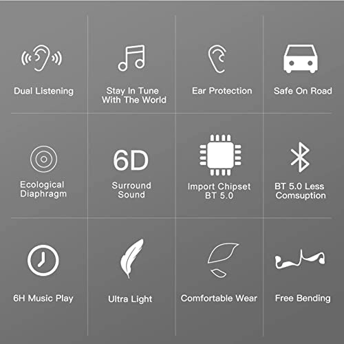 Bone Conduction Headphones Wireless Headphone