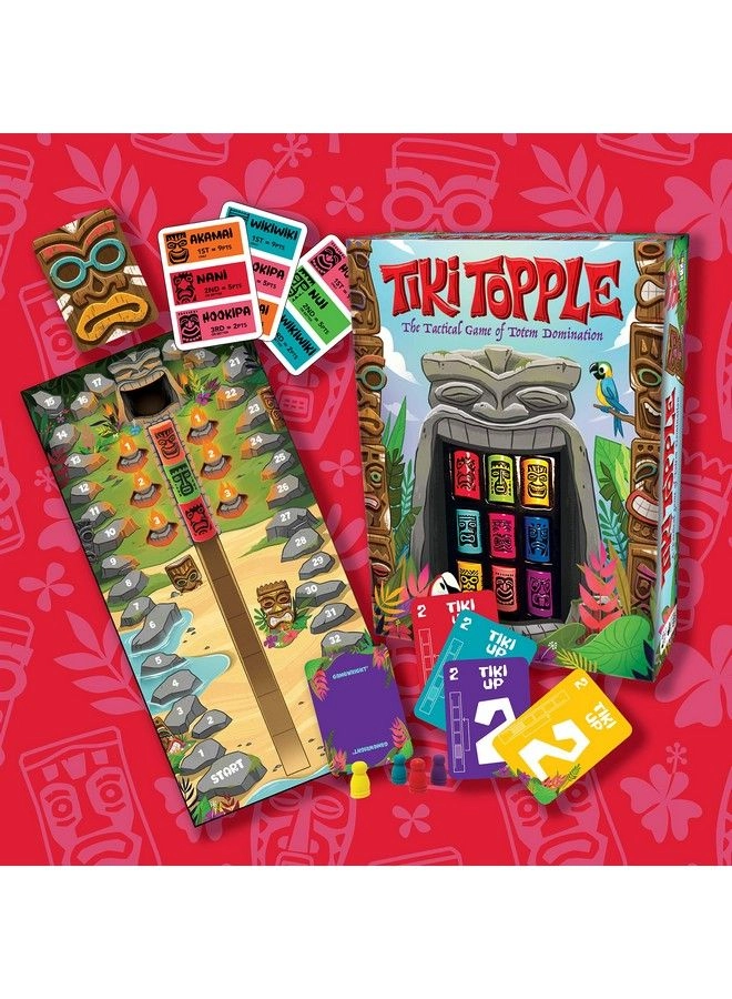 Tiki Topple: Totem Domination - Multi Colored