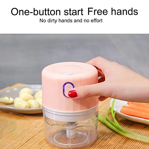 Mini Electric Garlic Masher - 250ml Lithium battery