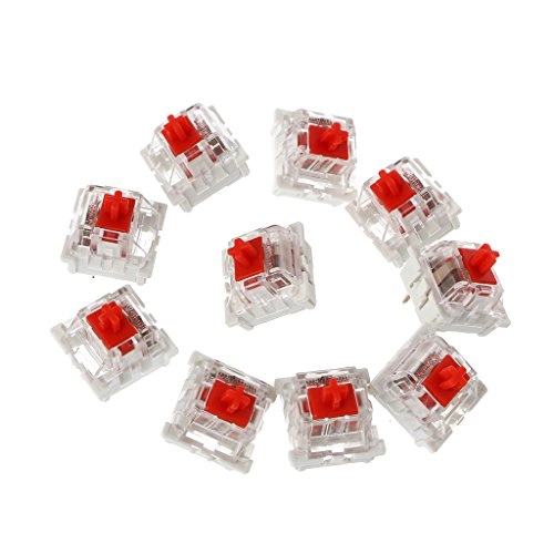 chenpaif Mechanical Keyboard Switch - 10pcs Mounted on PCB