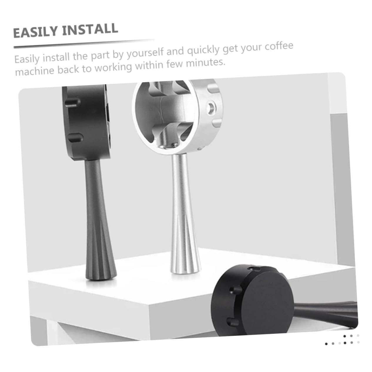 Steam Lever Knob - Aluminum Black